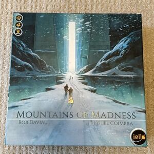 Mountains of Madness - IELLO Board Game Unpunched Sealed Cards Unplayed Dented